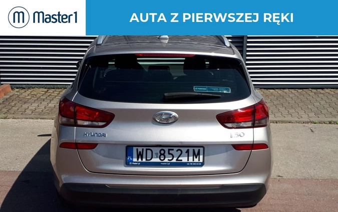 Hyundai I30 cena 54850 przebieg: 93171, rok produkcji 2019 z Kłodawa małe 92